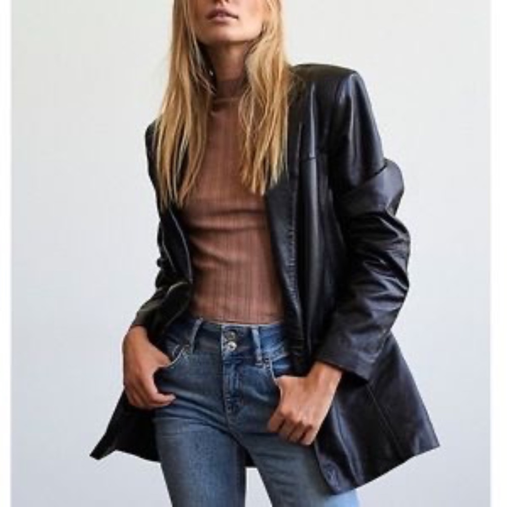 We The Free By My Side Vegan Blazer Size Small